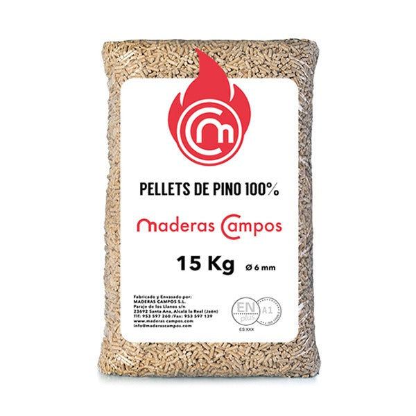 Pellet de madera de pino