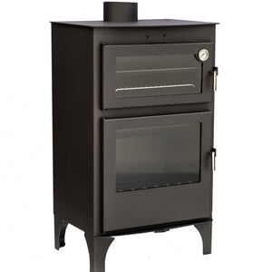 Estufa de leña con horno joima modelo mulhacén 12 kw