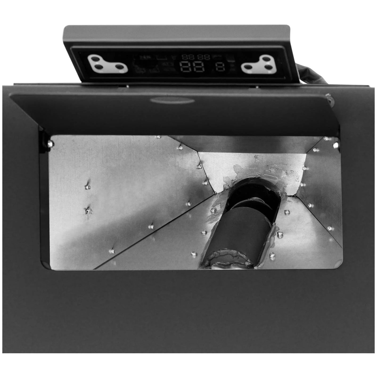 Estufa de pellets - 6 kW - para 50–150 m³ - 5 niveles - temporizador
