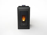 Cargar imagen en el visor de la galería, Estufa de pellet canalizable FREEPOINT Vega 10,5 kW antracita
