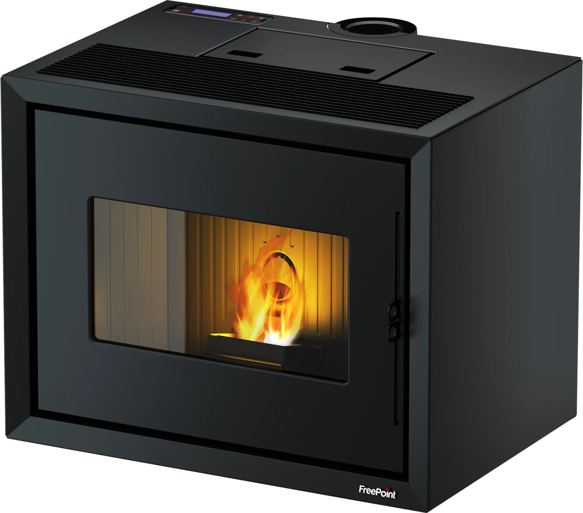 Estufa de pellet estanca FREEPOINT Modo 9.36 kW negro WIFI incluido