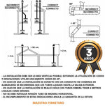 Cargar imagen en el visor de la galería, JOIMA - Estufa de Pellets sin electricidad modelo NATUR STYLE 8 kW. Funciona sin Conexion a la red Eléctrica. Color Negro
