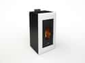 Cargar imagen en el visor de la galería, Estufa de pellet canalizable FREEPOINT Vega 10,5 kW blanco
